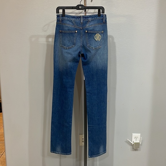 Roberto Cavalli Straightleg Jeans Size 40 - Picture 5 of 6